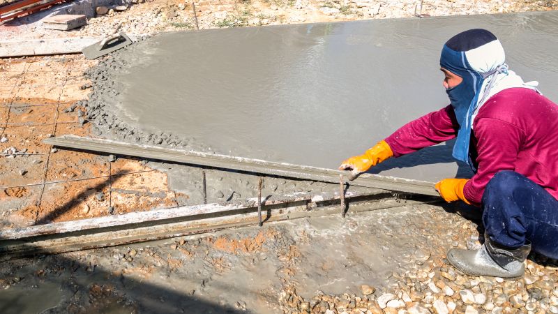 Local Sidewalk Imprinting pros at work