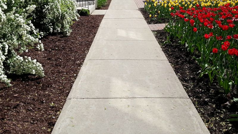 Colorful and Patterned Sidewalks